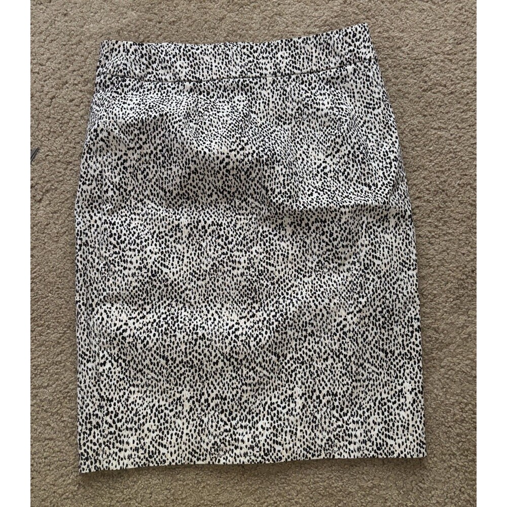 Rachel Zoe Animal Cheetah Leopard Print Pencil Skirt  Women's size 6